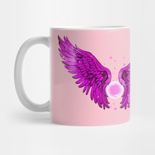 New year Pink Angel Mug